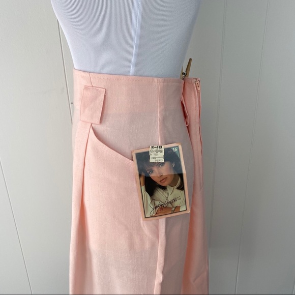 Vintage NWT Jacklyn Smith Pink Pencil Skirt sz. 16 - Picture 2 of 12